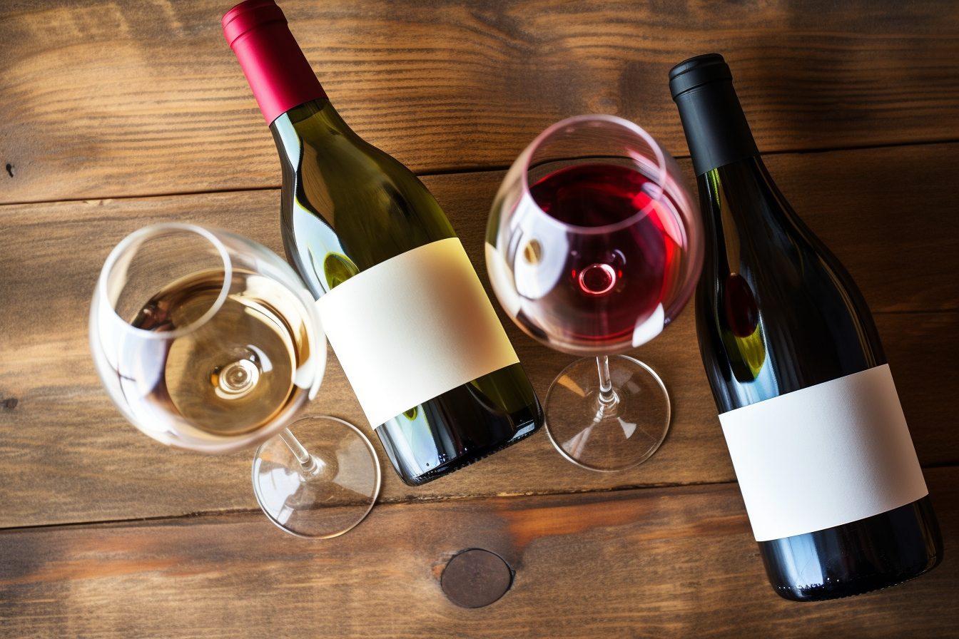 Bouteilles et verres