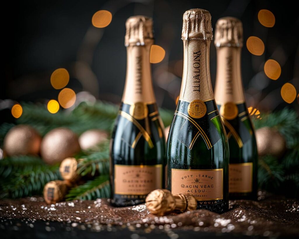 Comment les maisons de champagne célèbrent-elles les grands événements mondiaux ?