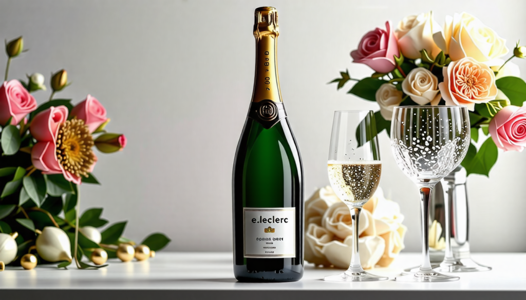 plongez dans l'univers du luxe avec notre champagne hautement noté, désormais disponible chez e.leclerc. ne manquez pas cette offre exceptionnelle qui ravira vos papilles et sublimera vos moments festifs!