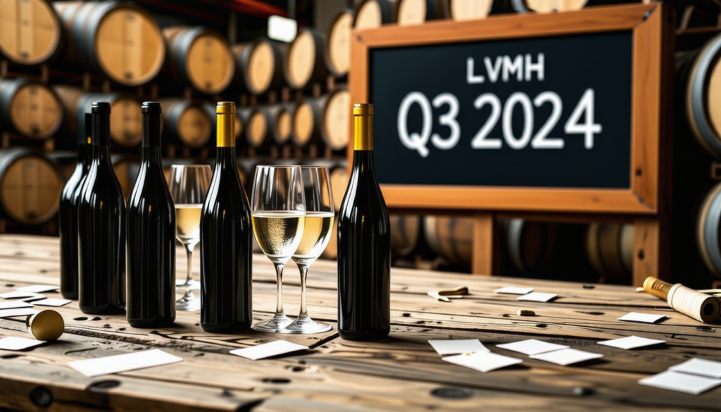 découvrez l'analyse des performances de lvmh dans le secteur des champagnes, vins et spiritueux au troisième trimestre 2024, marquées par un recul significatif. une étude approfondie des tendances du marché et des impacts sur la marque leader.