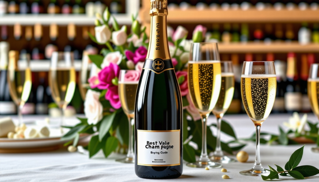 découvrez notre guide d'achat complet pour dénicher le meilleur champagne qualité-prix. des recommandations savoureuses, des conseils d'experts et une sélection des meilleures bouteilles pour toutes les occasions. éveillez vos papilles tout en respectant votre budget !