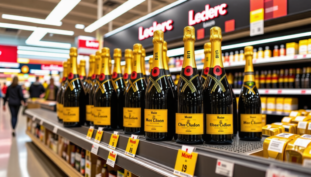 découvrez les prix imbattables des célèbres champagnes moët et chandon chez leclerc. explorez notre sélection et profitez d'offres exclusives pour célébrer vos moments spéciaux avec élégance.