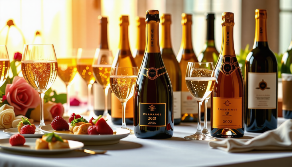 découvrez notre guide complet des meilleures bouteilles de champagne en 2022. explorez les sélection des champagnes les plus raffinés, leurs caractéristiques et les conseils d'experts pour faire le meilleur choix, que ce soit pour une célébration spéciale ou un moment de détente.