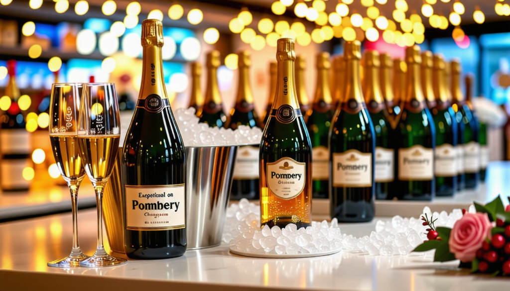 profitez d'une offre exceptionnelle sur le champagne pommery chez e. leclerc ! succombez à l'élégance et la finesse de cette cuvée prestigieuse, idéale pour sublimer tous vos événements tout en respectant votre budget.