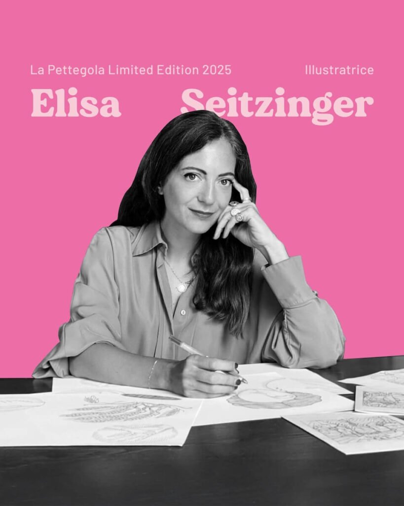 Les potins de Banfi: l'artiste Elisa Seitzinger signe la nouvelle édition limitée en 2025 des meilleurs vendeurs d'une édition limitée.