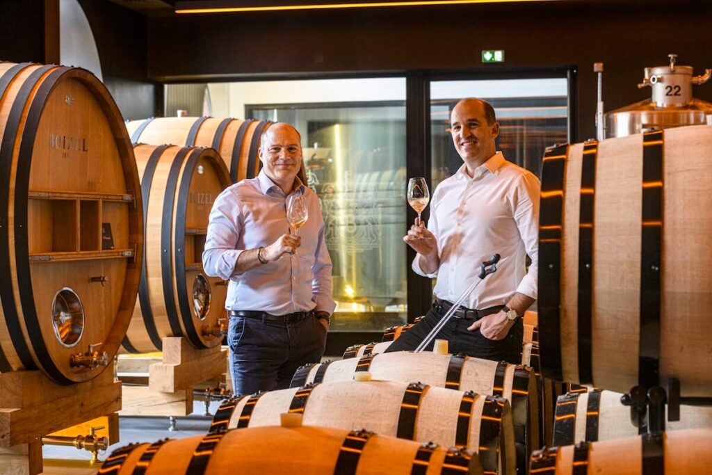 Entretien avec Florent Roques-Bizel de Champagne Boizel sur l'avenir et sur la distribution de la distribution de vins Allegrini New Distributeur en Italie.