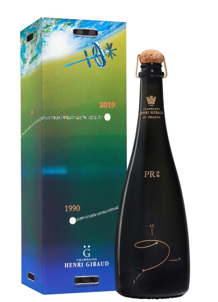 Noël scintillant avec Champagne Taitinger et Henri Giraud importés et distribués en Italie exclusivement par les sélections de Ghilardi