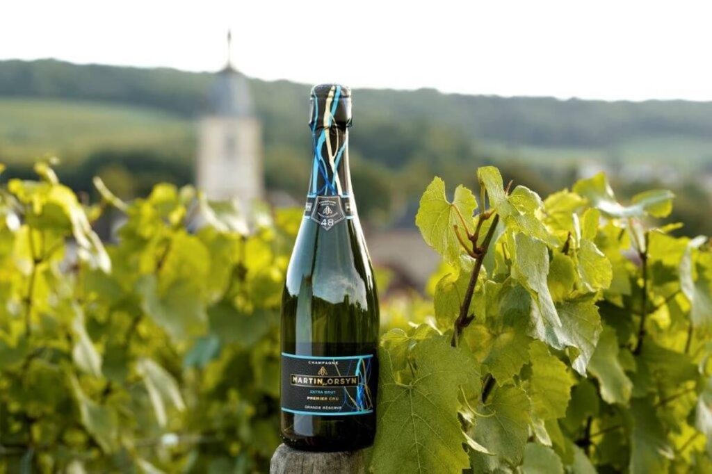 Martin des Orsyn: Nouvelle apparence pour le champagne de l'auteur de l'artiste entrepreneur Martino Zanetti