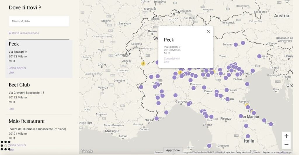 Itinéraires de champagne: La première carte en ligne qui révèle où aller boire des bulles françaises en Italie