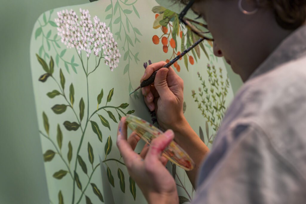 Le rêve de La-VI dans les portraits de l'art et du vin