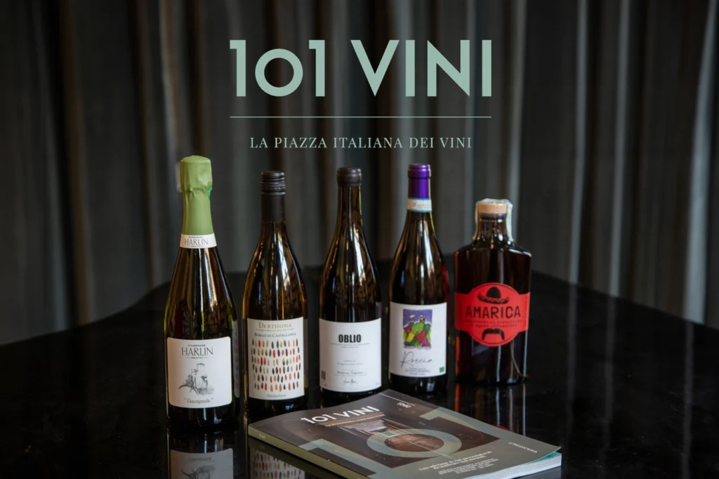 Au-delà des frontières: les nouvelles stars du Piémont, la harlin de champagne et les mondes lointains d'Amarica arrivent exclusivement en Italie avec 101 vins