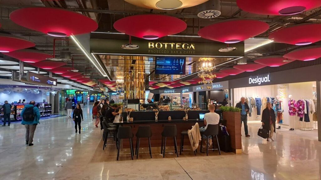 Bartega Prosecco Bar: Nouvelle ouverture à l'aéroport de Madrid-Barajas