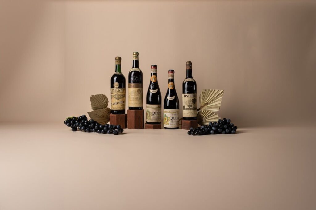 Vins de collection italiens: étiquettes de disques sur idéalwine en 2024