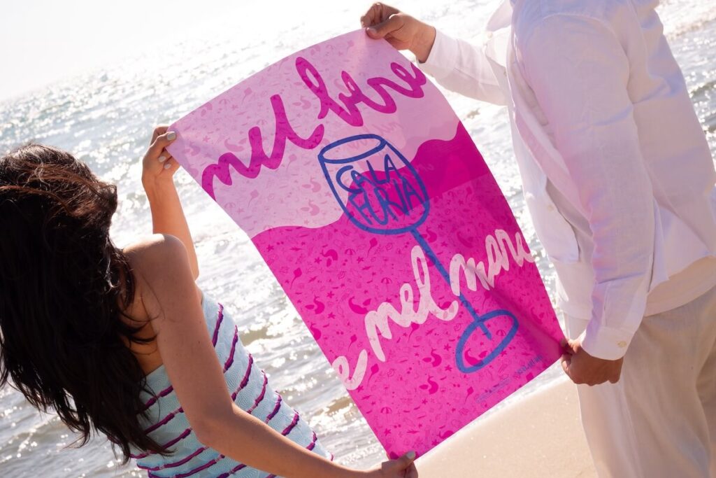 Calafuria: Le collectif artistique Santomanifesto signe la nouvelle édition limitée Magnum d'artiste du célèbre Pugliese Rosé Tormanca.