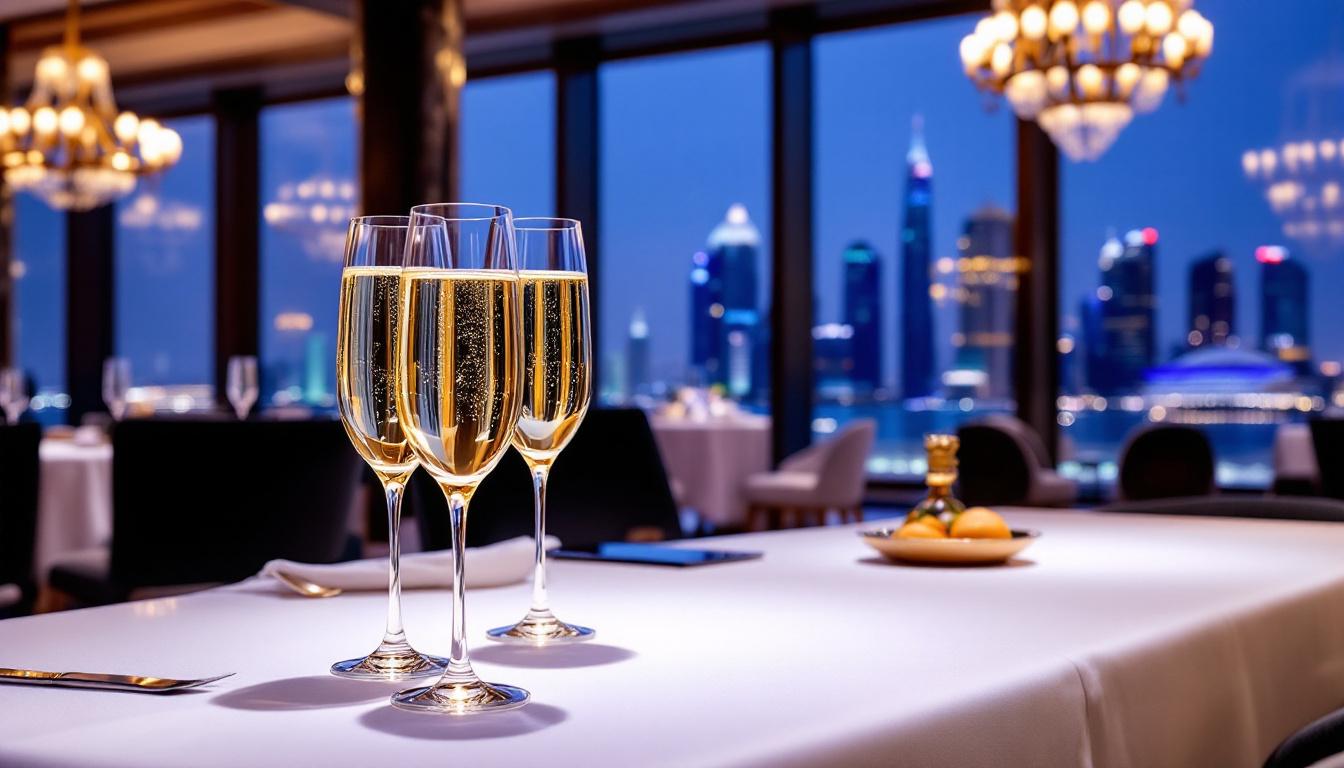 découvrez l'effervescence du champagne à dubaï, où chaque gorgée pétillante est un véritable festival de saveurs. profitez de moments inoubliables dans des lieux emblématiques et laissez-vous envoûter par l'ambiance luxueuse de cette ville fascinante. que ce soit pour célébrer ou simplement savourer la vie, le champagne à dubaï promet une expérience joyeuse et mémorable.
