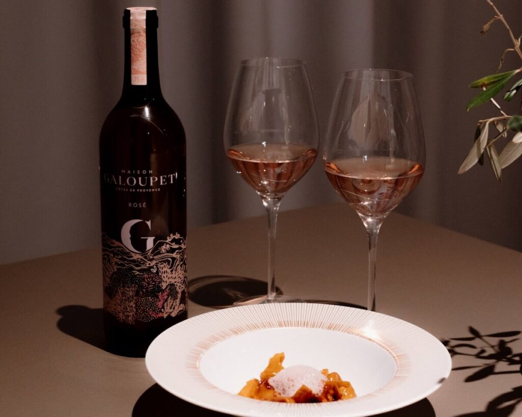 G De Galoupet 2024: Le nouveau rosé organique de Provence Château Galoupet et la cuisine végétale de Cinzia de Laura et Sara Nicolosi di Al Tatto