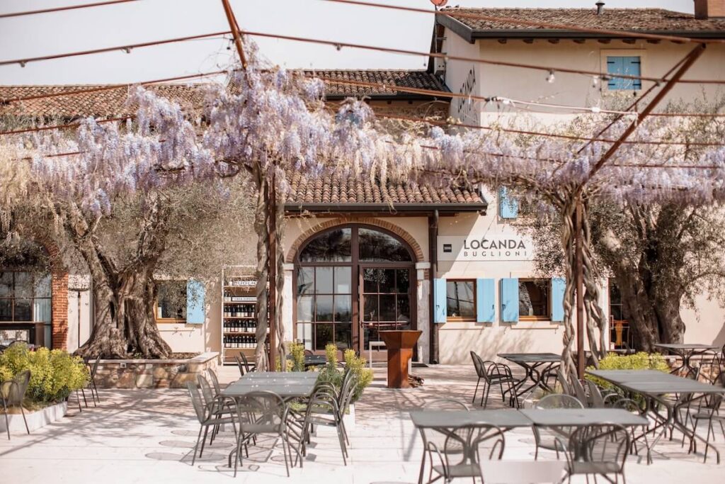 Un dîner parmi les rangées de la maison de Buglioni: le 13 juillet, les saveurs d'auteur, les vins précieux et l'atmosphère magique au cœur de Valpolicella.