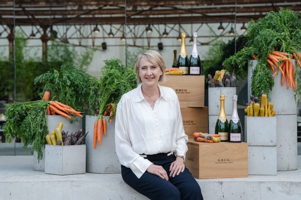 Krug dans la cuisine, hommage à la carotte: faire ses débuts en Italie pour le champagne Grande Cuvé 173ème Édizione et Rosé 29ème édition