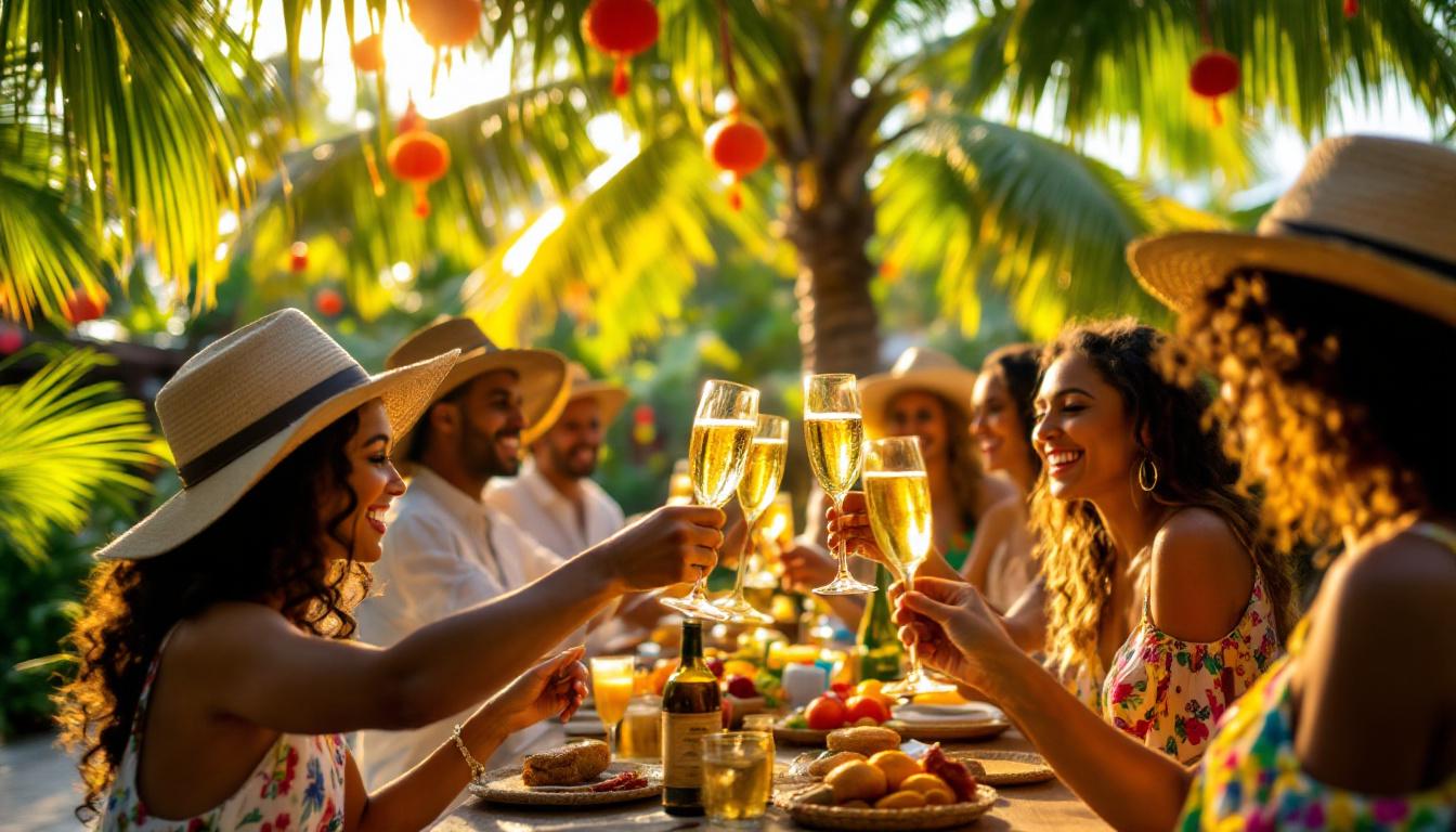 découvrez comment la guadeloupe, véritable havre de fête, continue de célébrer l'engouement pour le champagne, symbole d'élégance et de convivialité. plongez dans l'univers pétillant de cette île où le champagne fait partie intégrante des traditions et des moments festifs.