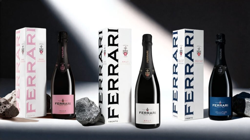 Ferrari Trento renouvelle la ligne Classic : restyling du champion du monde Ferrari Brut Blanc de Blancs, Rosé et Demi-Sec avec des matériaux respectueux de l'environnement