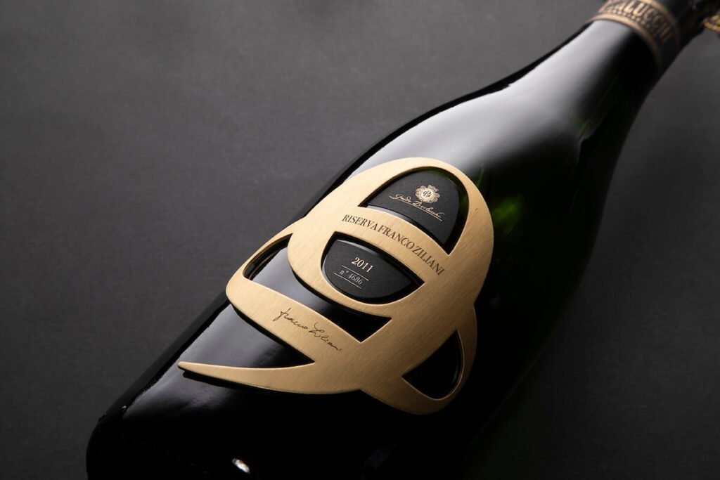 Berlucchi dévoile la Riserva Franco Ziliani 2011 : l'art intemporel de la Franciacorta la plus exclusive de la Maison di Borgonato di Corte Franca.