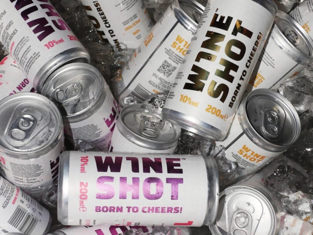 W1neShot: il futuro del vino è in lattina?