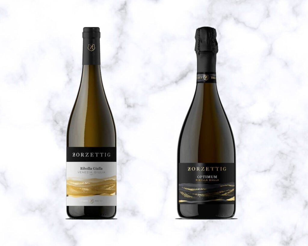 Noël avec Zorzettig : l'Optimum Millesimato de Ribolla Gialla Spumante et la Ribolla Gialla Zorzettig protagonistes des toasts frioulans