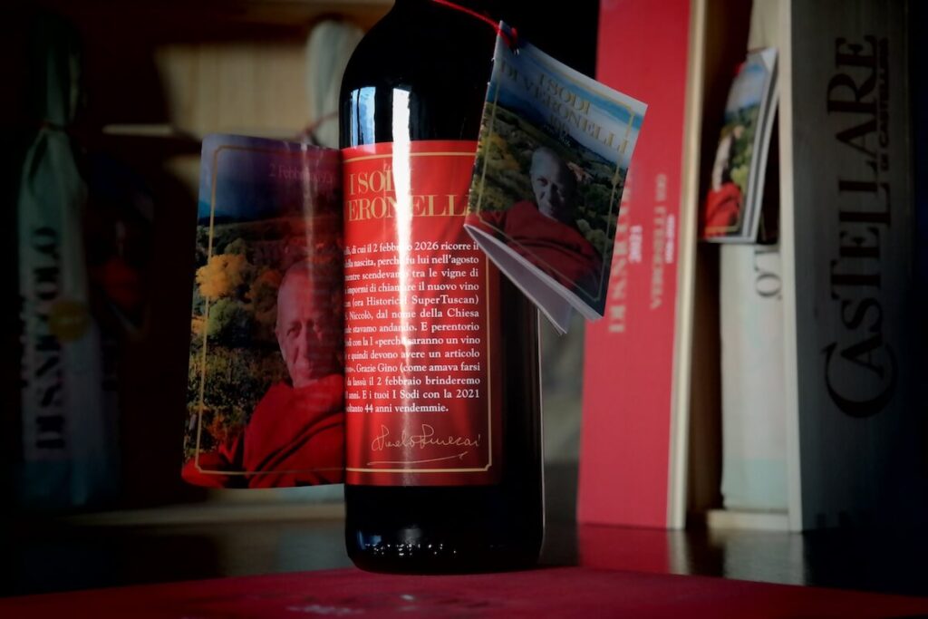 Castellare di Castellina célèbre les 100 ans de Luigi Veronelli avec l'édition spéciale « I Sodi di Veronelli » de I Sodi di San Niccolò 2021