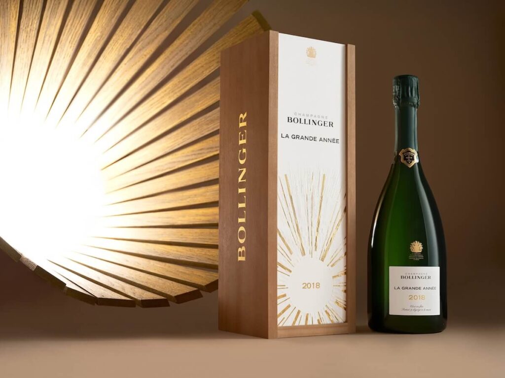 Bollinger La Grande Année : les débuts du millésime 2018
