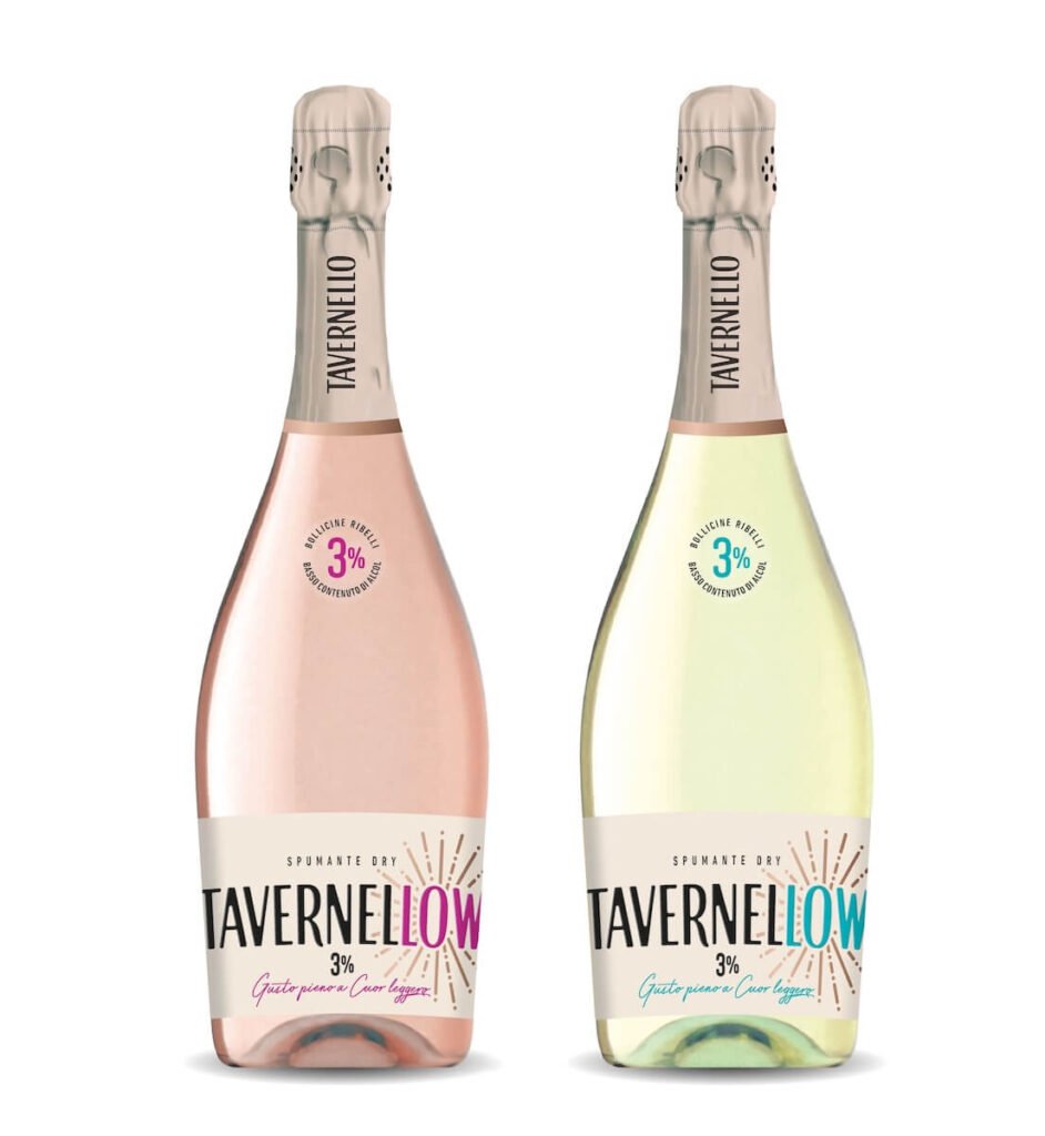 Caviro présente Tavernellow 3% Vol. : le vin mousseux à faible teneur en alcool entièrement produit et mis en bouteille en Italie à Savignano sul Panaro