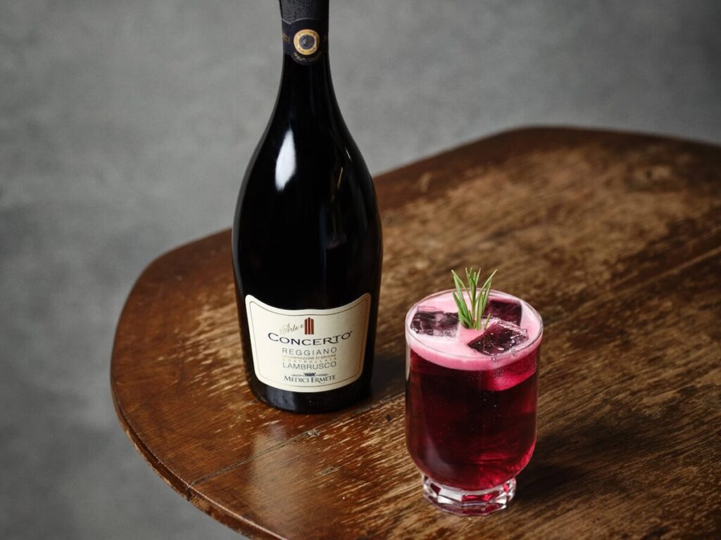 Medici Ermete ajoute le Lambrusco à ses listes de cocktails
