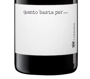 La Faretra presenta “Quanto Basta Per...”, bianco igt Toscana in formato 500 ml con etichetta personalizzabile.