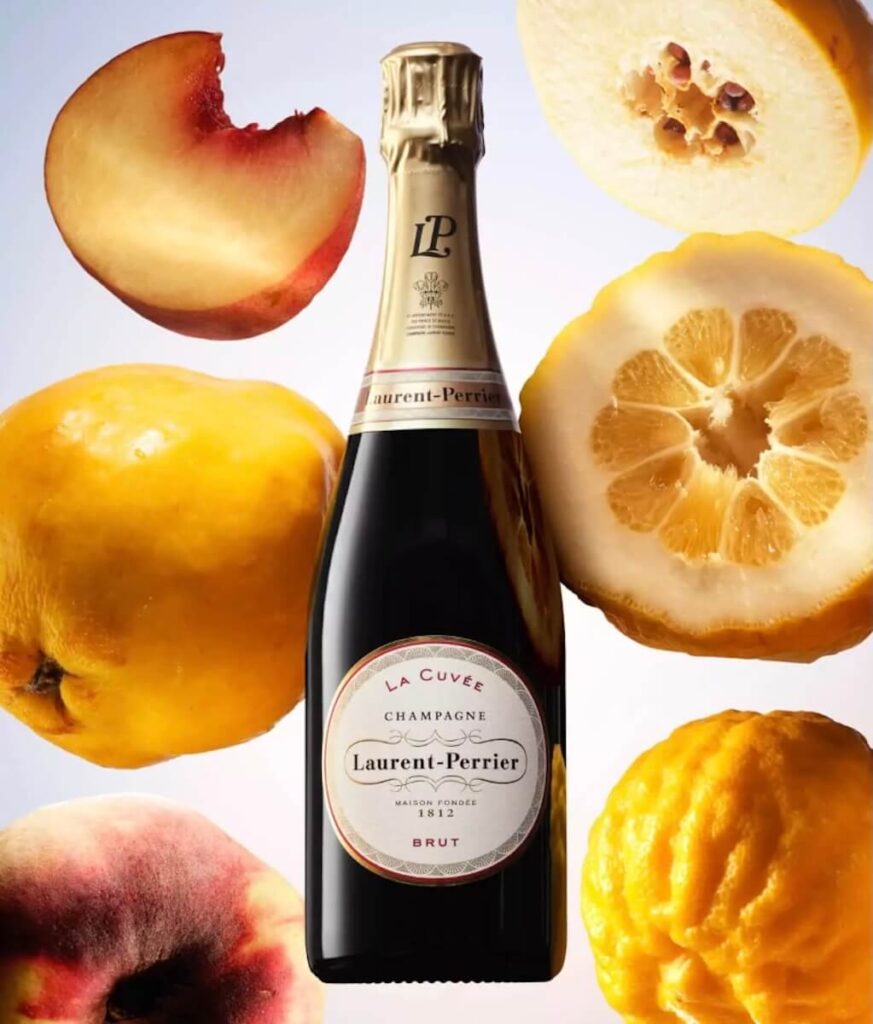 Laurent-Perrier propose différents Champagnes pour chaque moment du mariage : de l'apéritif au gâteau, pour une réception bien construite.