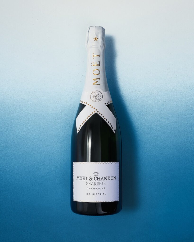 Moët & Chandon Ice Impérial de Pharrell Williams : l'été 2026 célèbre un nouveau rituel champenois sous le signe du partage.