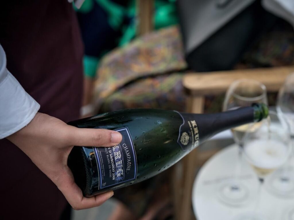 la dégustation du Pinot Noir le plus exclusif de Champagne